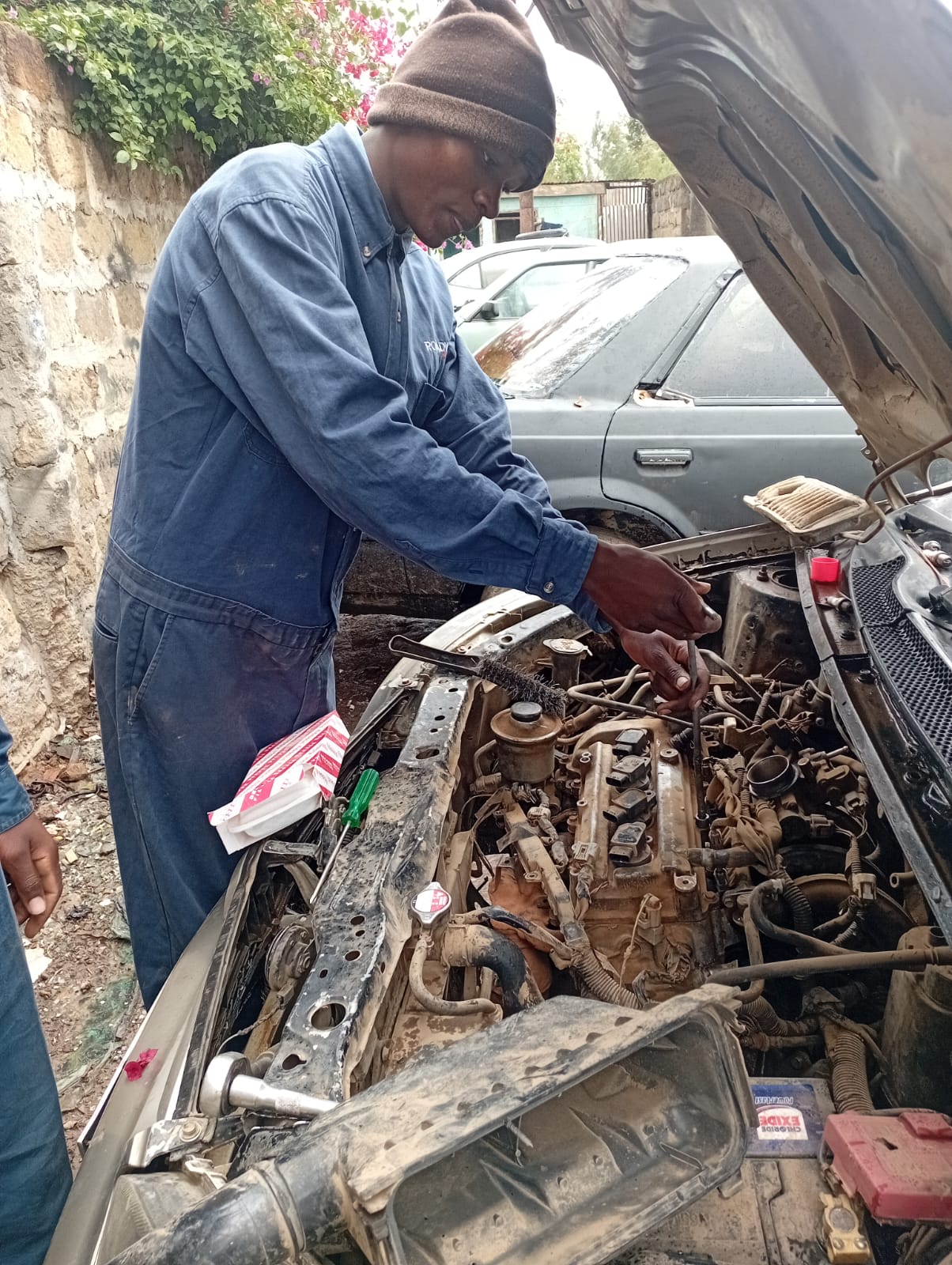 Automotive Engineering students